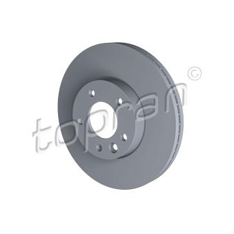 Jeu de 2 disques de frein avant TOPRAN OEM JZW615301E