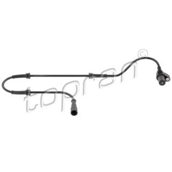 Capteur, vitesse de roue arrière droit TOPRAN OEM 701927807D