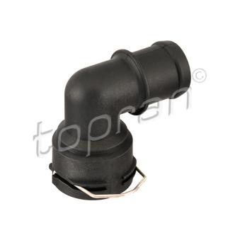 Bride de liquide de refroidissement TOPRAN 111 235 pour VOLKSWAGEN TRANSPORTER - COMBI 1.9 TDI - 100cv