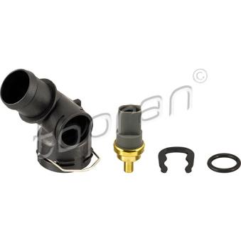 Bride de liquide de refroidissement TOPRAN OEM 1K0122291AD