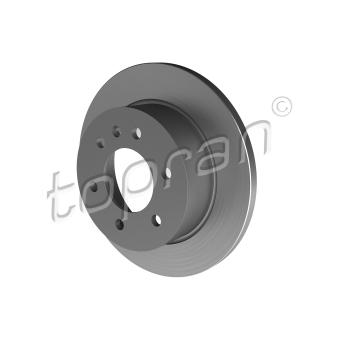 Jeu de 2 disques de frein arrière TOPRAN OEM 2E0615601A