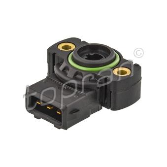 Capteur, position du papillon TOPRAN 112 194