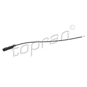 Tirette de capot moteur TOPRAN 112 279 pour PORSCHE MACAN 1.9 TDI Syncro/4motion - 110cv