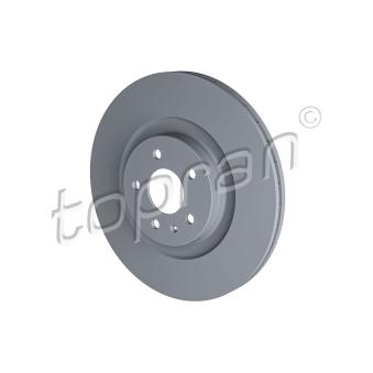 Jeu de 2 disques de frein avant TOPRAN OEM 8K0615301M