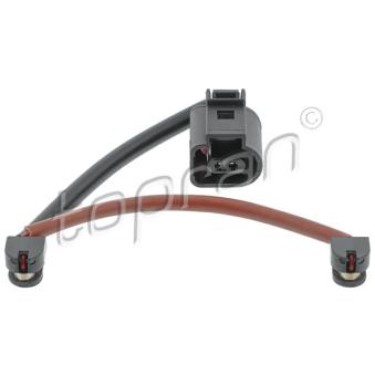 Détecteur de l'usure des plaquettes de frein TOPRAN OEM 7L5907637B