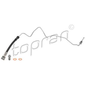 Flexible de frein arrière gauche TOPRAN OEM 1J0611763K