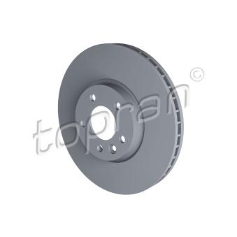 Jeu de 2 disques de frein avant TOPRAN OEM 7E0615301C Jeu de 2 disques de frein avant TOPRAN OEM 7E0615301C