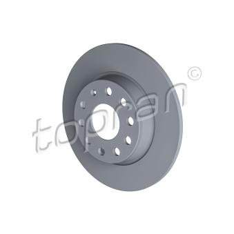 Jeu de 2 disques de frein arrière TOPRAN OEM 5Q0615601D