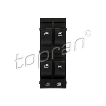 Interrupteur, lève-vitre TOPRAN 114 753 pour VOLKSWAGEN GOLF 1.9 TDI - 110cv