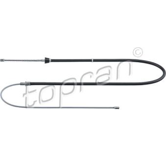 Tirette à câble, frein de stationnement TOPRAN OEM 6R0609721B