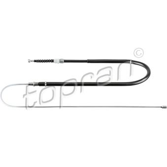 Tirette à câble, frein de stationnement TOPRAN OEM 3T0609721B