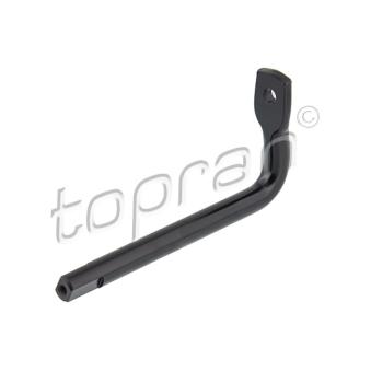 Tendeur, courroie trapézoïdale à nervures TOPRAN 115 108 pour VOLKSWAGEN TRANSPORTER - COMBI 2.5 TDI - 151cv