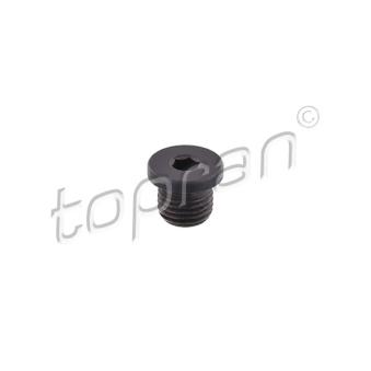 Vis-bouchon, carter d'huile TOPRAN 115 349 pour NISSAN BLUEBIRD 3.2 FSI - 265cv