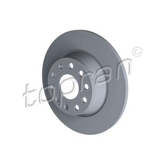 Jeu de 2 disques de frein arrière TOPRAN OEM 1K0615601AD