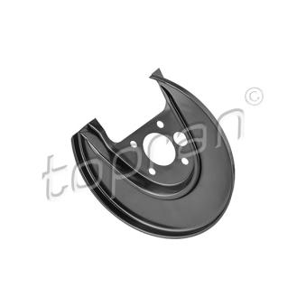 Déflecteur, disque de frein arrière droit TOPRAN OEM 1J0615612D