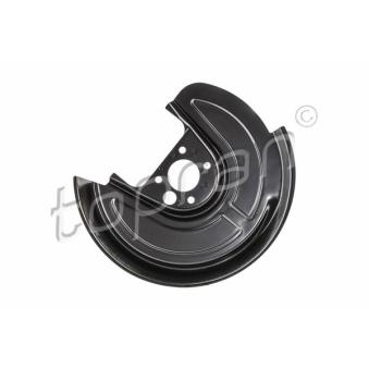 Déflecteur, disque de frein arrière droit TOPRAN OEM 1J0615610