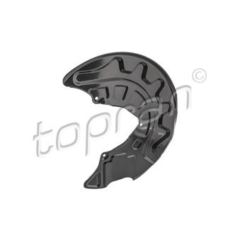 Déflecteur, disque de frein avant gauche TOPRAN OEM 5Q0615311F
