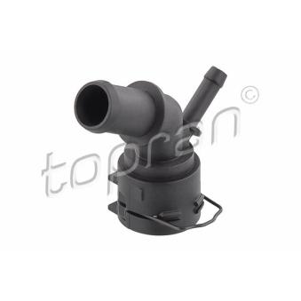 Bride de liquide de refroidissement TOPRAN 117 626 pour VOLKSWAGEN GOLF 1.9 TDI - 90cv