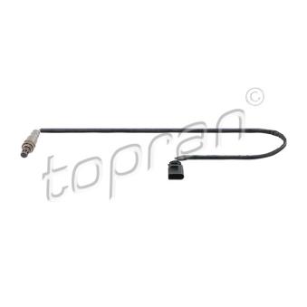 Sonde lambda TOPRAN 117 690 pour PORSCHE CAYMAN 1.4 TSI - 125cv