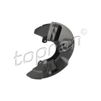 Déflecteur, disque de frein avant gauche TOPRAN OEM 7E0615311B