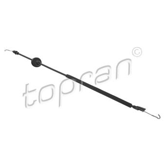 Tirette à câble, déverrouillage porte TOPRAN OEM 1T0837086A Tirette à câble, déverrouillage porte TOPRAN OEM 1T0837086A