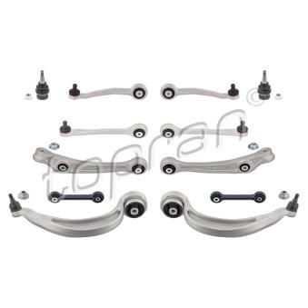 Jeu de bras, suspension de roue TOPRAN OEM 8K0498KIT11B Jeu de bras, suspension de roue TOPRAN OEM 8K0498KIT11B