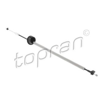Tirette à câble, déverrouillage porte TOPRAN 119 634 pour AUDI Q5 2.0 TDI - 150cv