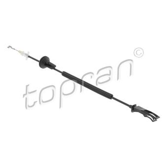 Tirette à câble, déverrouillage porte TOPRAN OEM 5K4837085D