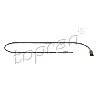 Capteur, température des gaz TOPRAN 120 291 pour VOLKSWAGEN SCIROCCO 2.0 TDI - 150cv