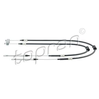 Tirette à câble, frein de stationnement TOPRAN OEM 522640