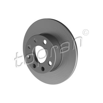 Jeu de 2 disques de frein avant TOPRAN 200 935