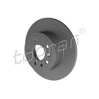 Jeu de 2 disques de frein arrière TOPRAN OEM 569210