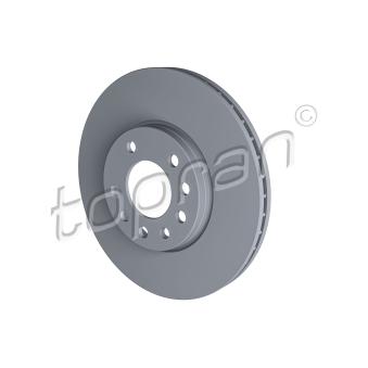 Jeu de 2 disques de frein avant TOPRAN OEM 0569003