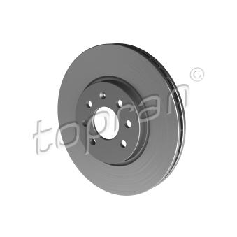 Jeu de 2 disques de frein avant TOPRAN OEM 569006