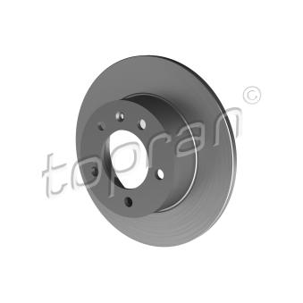 Jeu de 2 disques de frein arrière TOPRAN OEM 4403045