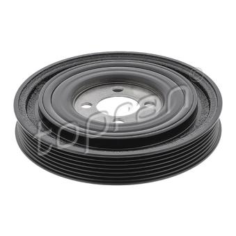 Poulie, vilebrequin TOPRAN 207 342