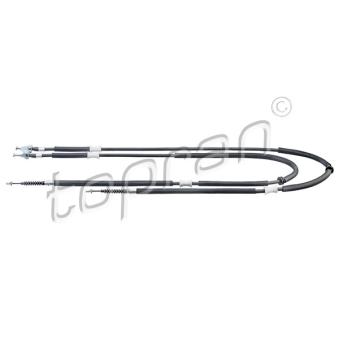 Tirette à câble, frein de stationnement TOPRAN OEM 522008