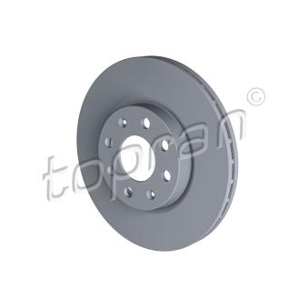 Jeu de 2 disques de frein avant TOPRAN OEM 55700920