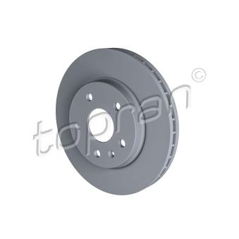 Jeu de 2 disques de frein avant TOPRAN OEM 0569421