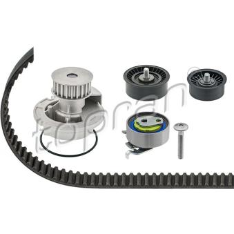 Pompe à eau + kit de courroie de distribution TOPRAN OEM 93185845 Pompe à eau + kit de courroie de distribution TOPRAN OEM 93185845
