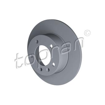 Jeu de 2 disques de frein arrière TOPRAN OEM 432000367R