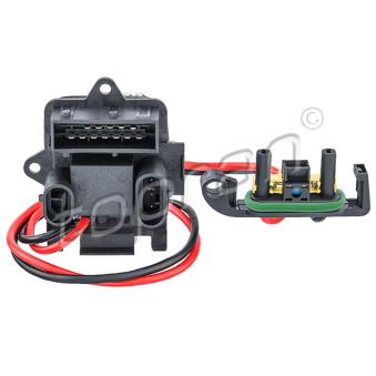 Résistance, pulseur d'air habitacle TOPRAN OEM 7701208226