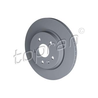 Jeu de 2 disques de frein arrière TOPRAN OEM 13502199