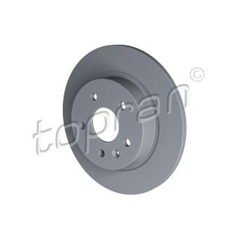 Jeu de 2 disques de frein arrière TOPRAN OEM 13502134