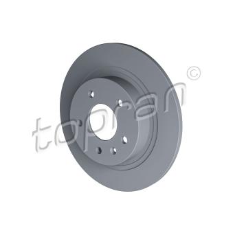 Jeu de 2 disques de frein arrière TOPRAN OEM 13502138