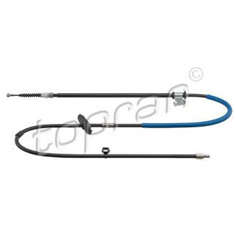 Tirette à câble, frein de stationnement TOPRAN OEM 522147