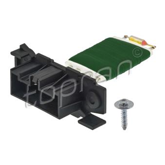 Résistance, pulseur d'air habitacle TOPRAN OEM 6845796 Résistance, pulseur d'air habitacle TOPRAN OEM 6845796