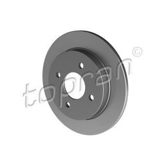 Jeu de 2 disques de frein arrière TOPRAN OEM 1780880