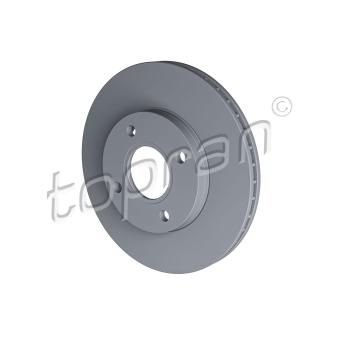 Jeu de 2 disques de frein avant TOPRAN OEM 3573537