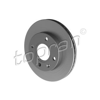 Jeu de 2 disques de frein avant TOPRAN OEM YS6W1125AA